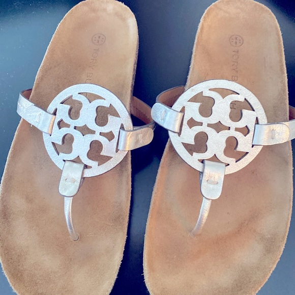 Tory Burch Shoes - Tory Burch Miller Cloud Gold 9.5